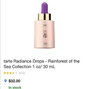 Tarte Radiance Drops - Radiance of the Sea